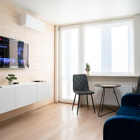 Sunny Panoramic Studio Klaipeda Апартаменты Клайпеда